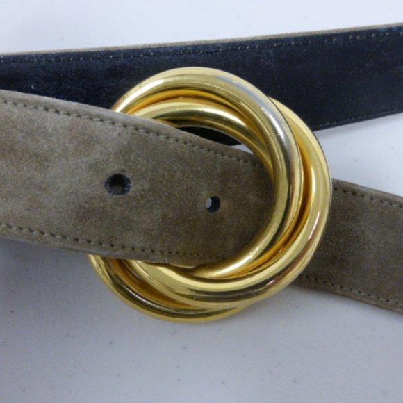 Salvatorre Ferragamo belt buckle gold made in Italy - Picture 2 of 4